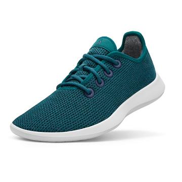 Turquoise Allbirds Tree Runner Women's Sneakers | IN1497OK