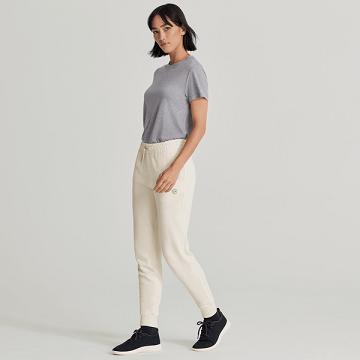 White Allbirds R&R Sweat Women's Pants | IN1768BE