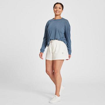 White Allbirds R&R Sweat Women's Shorts | IN1749IN