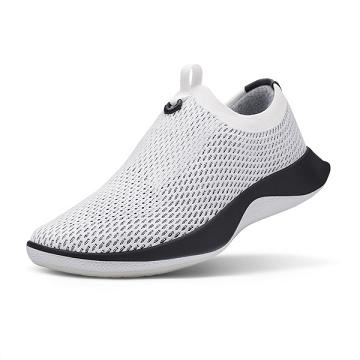 White Allbirds Tree Dasher Relay Men's Sneakers | IN1042CT