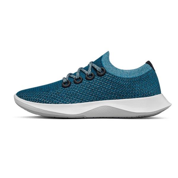 Aqua Allbirds Tree Dasher 1 Men's Running Shoes | IN1163TC