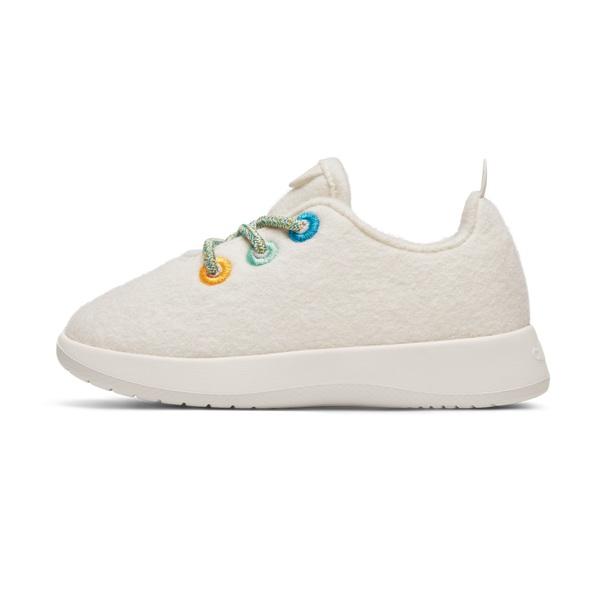 Beige Allbirds Smallbirds Wool Runner Kids' Sneakers | IN1866RV