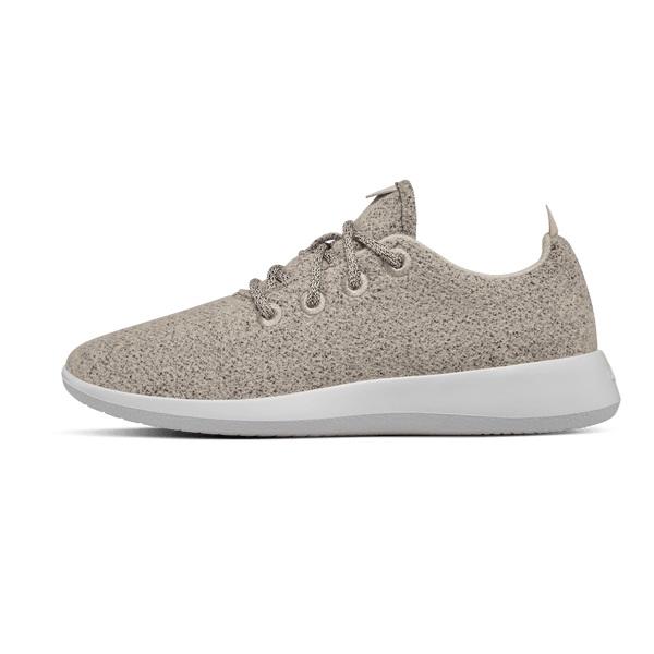 Beige Allbirds Wool Runner Women's Sneakers | IN1480MQ