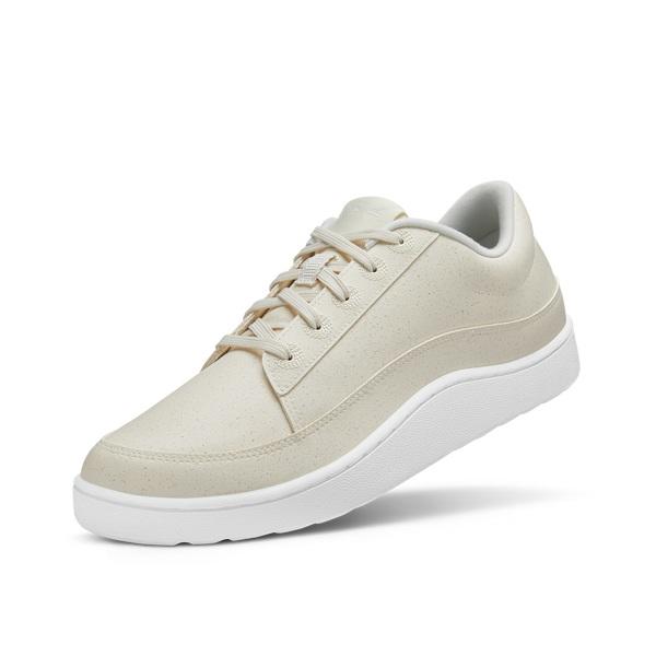 Beige / White Allbirds Plant Pacers Men\'s Sneakers | IN1001AH