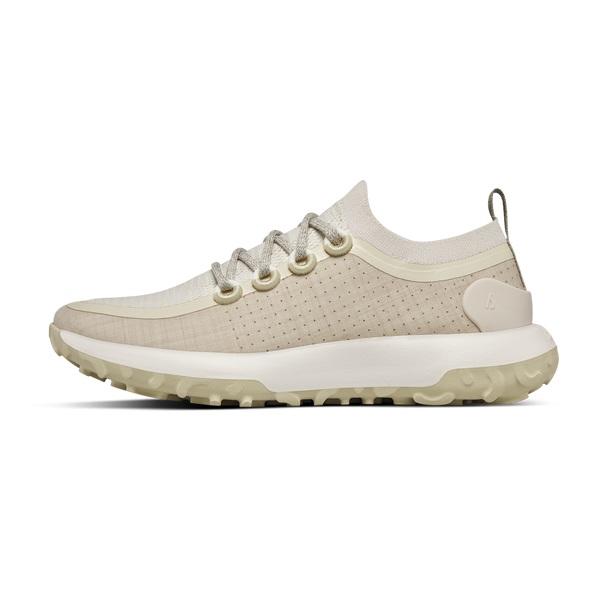 Beige White Allbirds Trail Runner SWT Men's Running Shoes | IN1148ZU