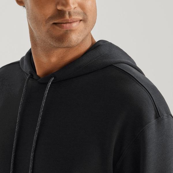 Black Allbirds R&R Men's Hoodie | IN1334HA