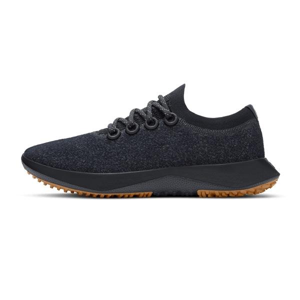 Black Allbirds Wool Dasher Mizzles Men's Waterproof Shoes | IN1252ZU