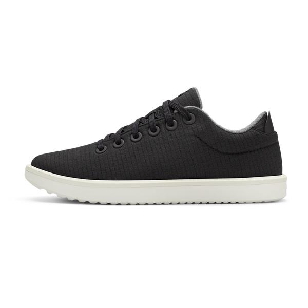 Black Allbirds Wool Piper Woven Women's Sneakers | IN1421UZ