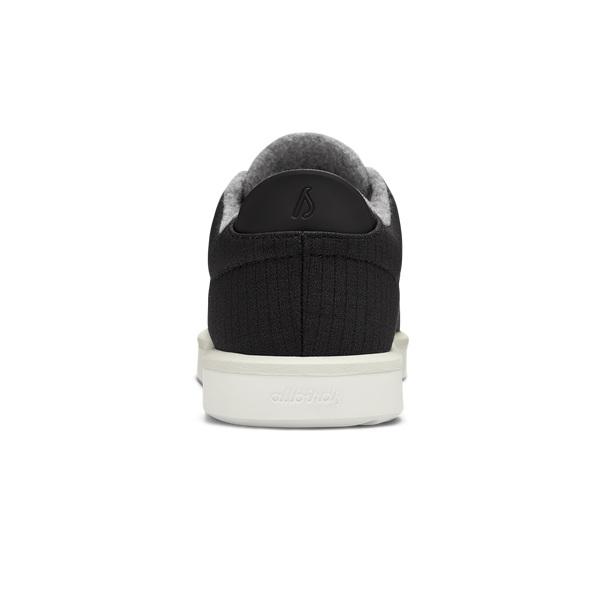 Black Allbirds Wool Piper Woven Women's Sneakers | IN1421UZ