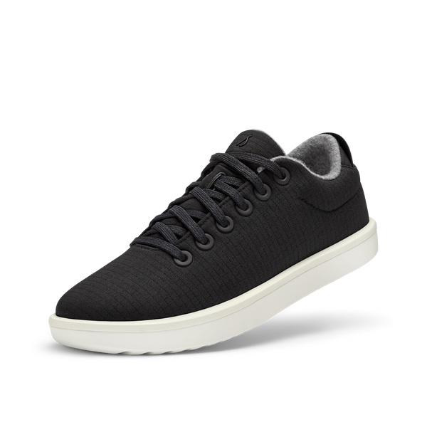 Black Allbirds Wool Piper Woven Women\'s Sneakers | IN1421UZ