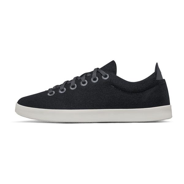 Black Allbirds Wool Pipers Men's Sneakers | IN1033TC