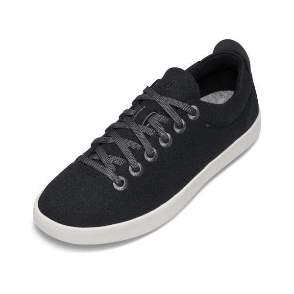 Black Allbirds Wool Pipers Men\'s Sneakers | IN1033TC