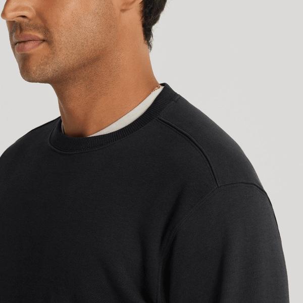 Black / Beige Allbirds R&R Sweat Men's Shirts | IN1307IN