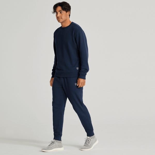 Blue Allbirds R&R Sweat Men's Shirts | IN1308HA