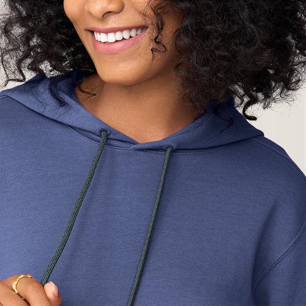 Blue Allbirds R&R Women's Hoodie | IN1785UZ