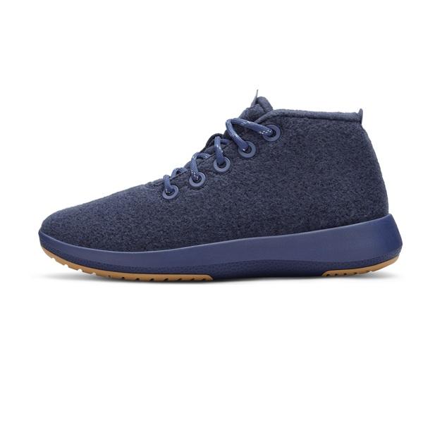 Blue Allbirds Wool Runner-up Mizzles Women's Sneakers | IN1431VR