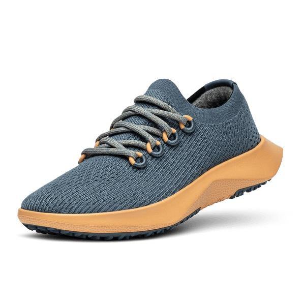 Blue / Yellow Allbirds Tree Dasher 2 Men\'s Running Shoes | IN1198CT