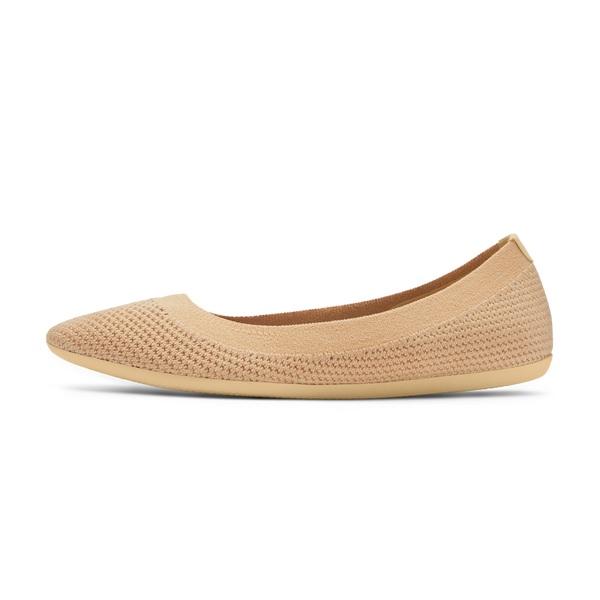 Brown Allbirds Tree Breezers Lux Women's Flat Shoes | IN1671IN