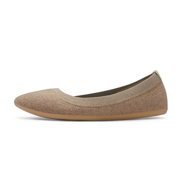 Brown Allbirds Wool Breezers Women's Flat Shoes | IN1680IL