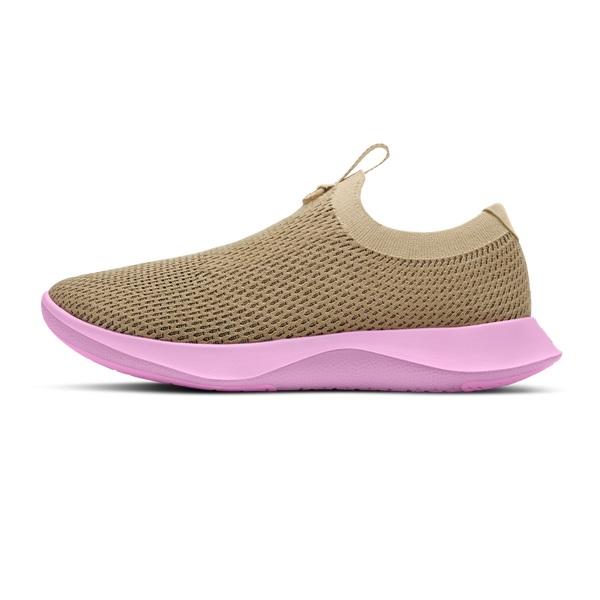 Brown / Pink Allbirds Tree Dasher Relay Men's Sneakers | IN1039NW