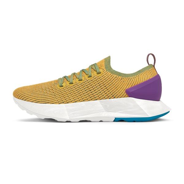 Gold Allbirds Tree Flyers Women's Running Shoes | IN1604YX