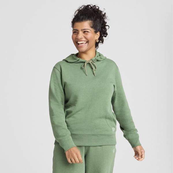 Green Allbirds R&R Women\'s Hoodie | IN1780SG