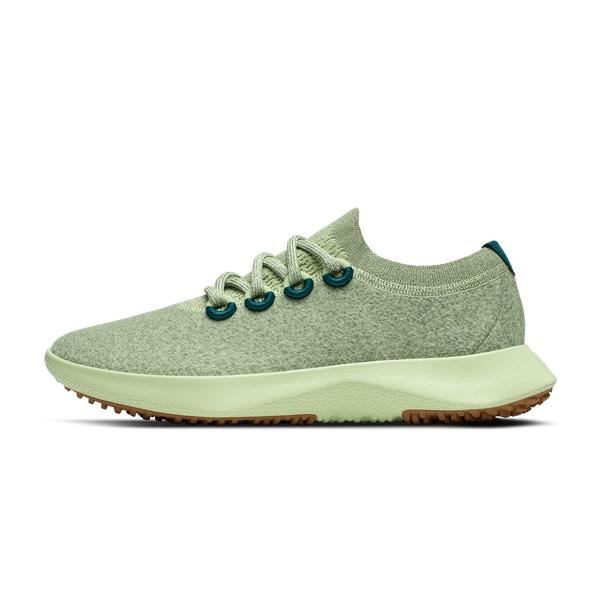 Green Allbirds Wool Dasher Mizzles Women's Running Shoes | IN1561VR