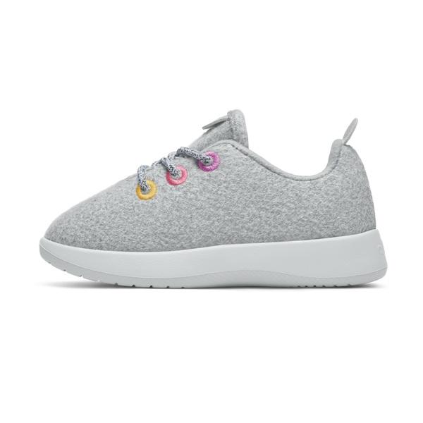 Grey Allbirds Smallbirds Wool Runner Kids' Sneakers | IN1868WN