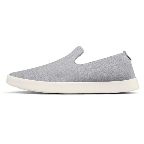 Grey Allbirds Wool Loungers Men's Slip On Shoes | IN1095XY