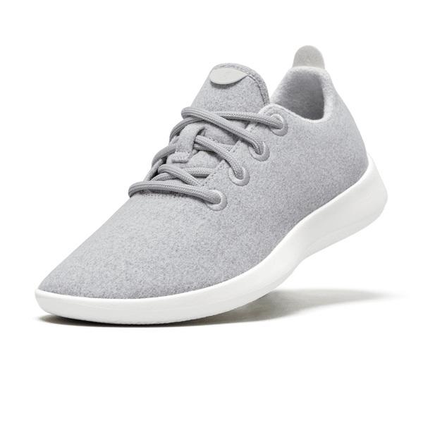 Grey Allbirds Wool Runner Women\'s Sneakers | IN1479QM