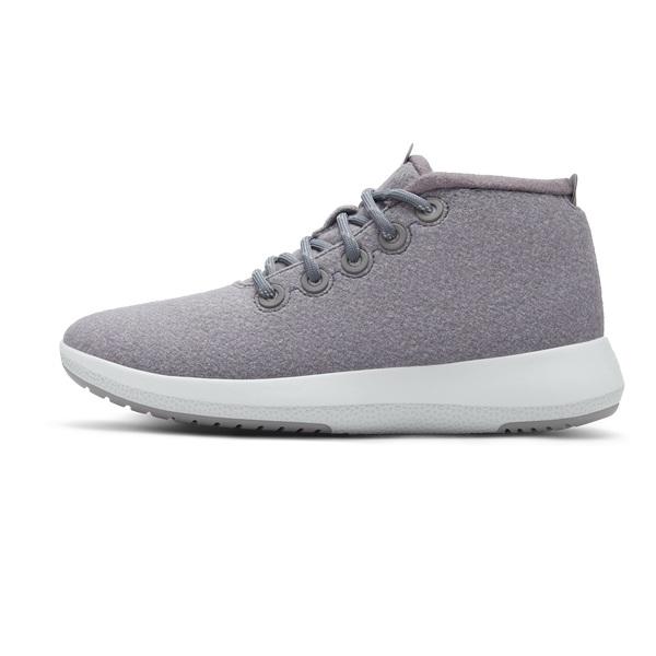 Grey Allbirds Wool Runner-up Mizzles Men's High Tops | IN1227LI