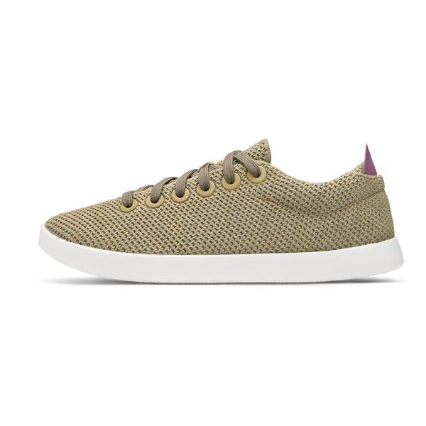 Khaki Allbirds Tree Pipers Women's Sneakers | IN1453QM