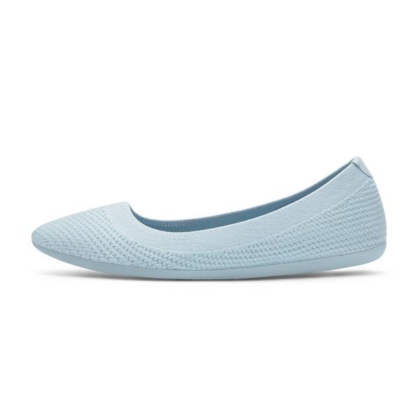 Mint Allbirds Tree Breezers Women's Flat Shoes | IN1663NW