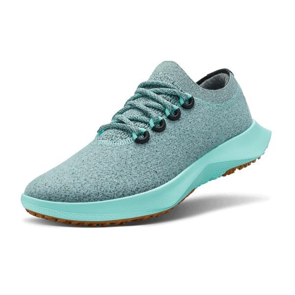 Mint Allbirds Wool Dasher Mizzles Men\'s Running Shoes | IN1138RV