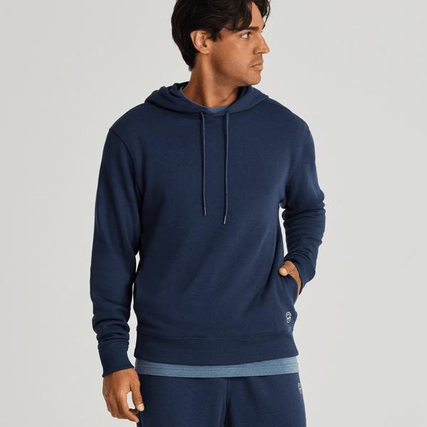 Navy Allbirds R&R Men\'s Hoodie | IN1336FD