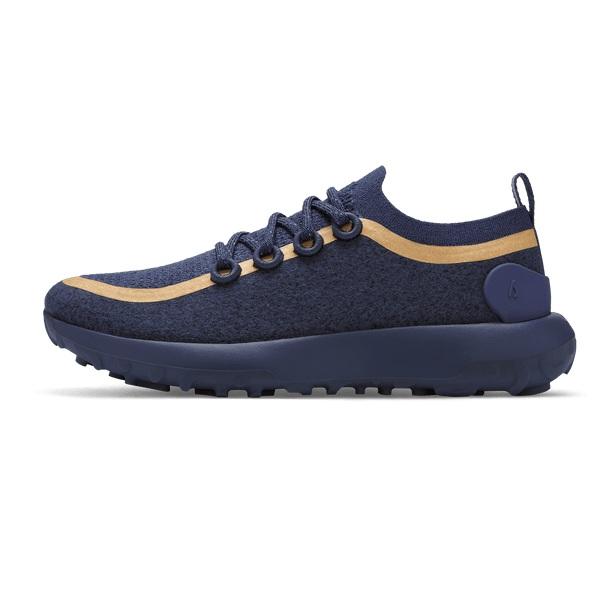 Navy Allbirds Trail Runner SWT Mizzles Men's Running Shoes | IN1135UZ