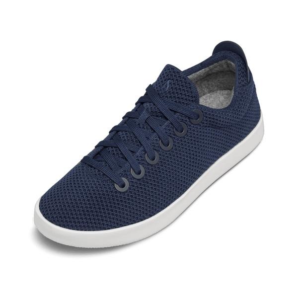 Navy Allbirds Tree Pipers Men\'s Sneakers | IN1025DF