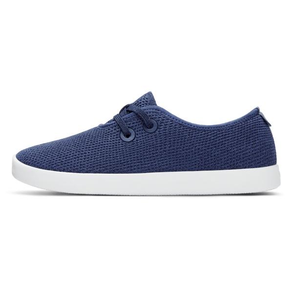 Navy Allbirds Tree Skippers Men's Sneakers | IN1015VR