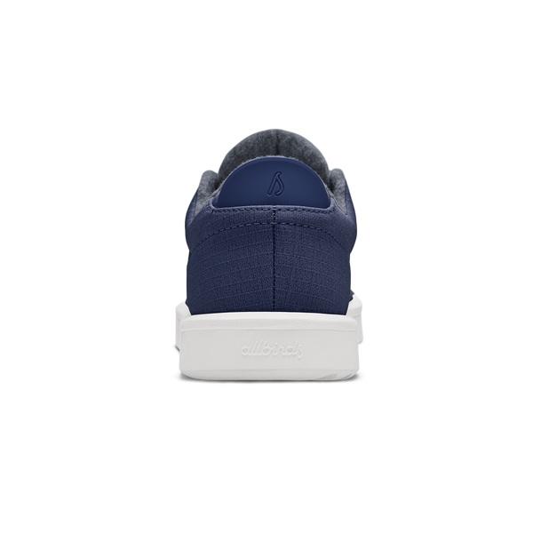 Navy Allbirds Wool Piper Woven Women's Sneakers | IN1423TC