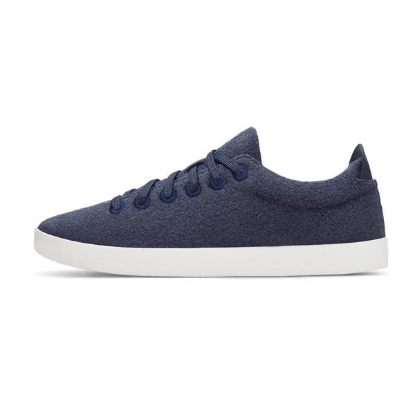 Navy Allbirds Wool Pipers Men's Sneakers | IN1029OK