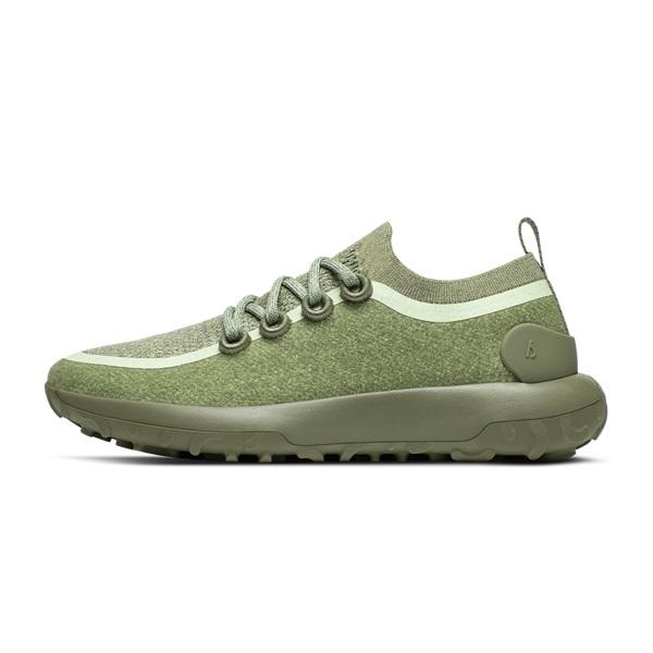 Olive Allbirds Trail Runner SWT Mizzles Men's Waterproof Shoes | IN1245QM