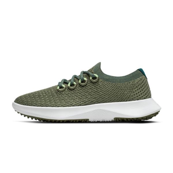 Olive Allbirds Tree Dasher 2 Men's Running Shoes | IN1196BE