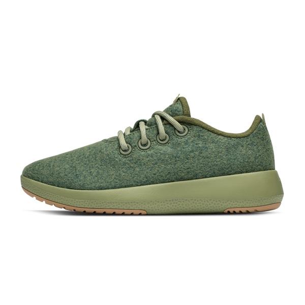 Olive Allbirds Wool Mizzles Men's Waterproof Shoes | IN1262PJ