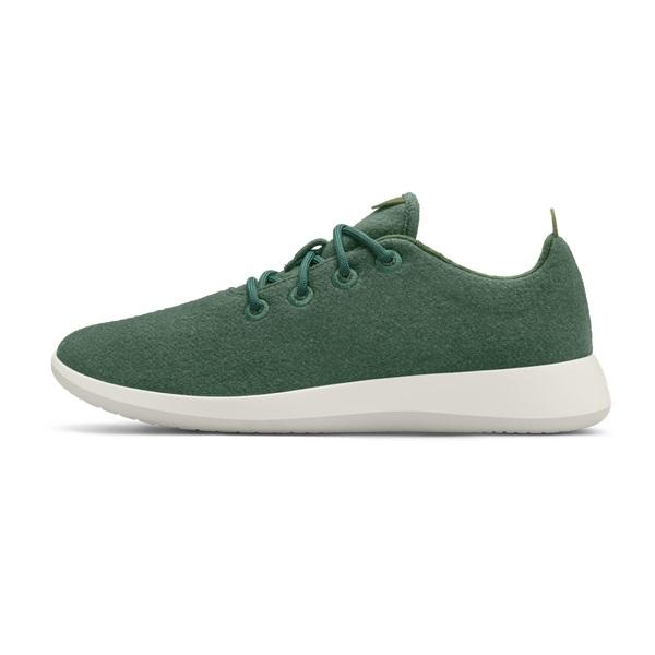 Olive Allbirds Wool Runner Men's Sneakers | IN1060RV