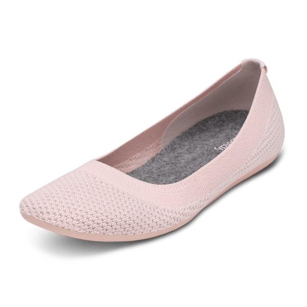 Pink Allbirds Tree Breezers Women\'s Flat Shoes | IN1669LI