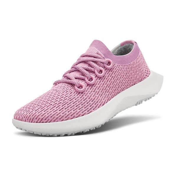 Pink / White Allbirds Tree Dasher 2 Men\'s Running Shoes | IN1187UZ