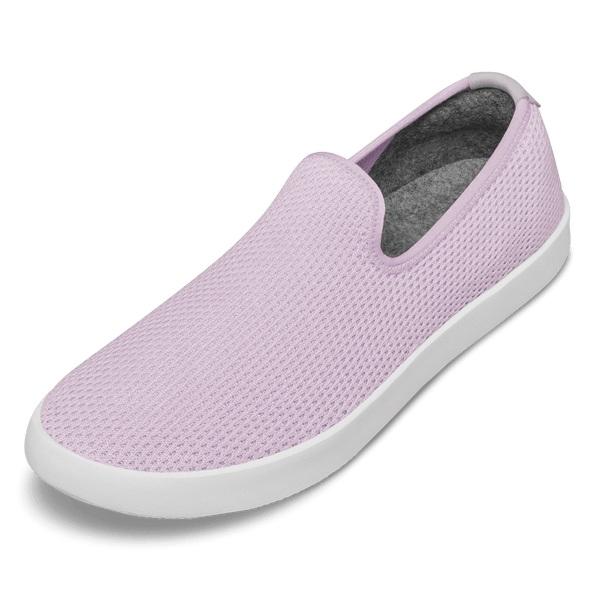 Pink / White Allbirds Tree Loungers Men\'s Slip On Shoes | IN1100HA