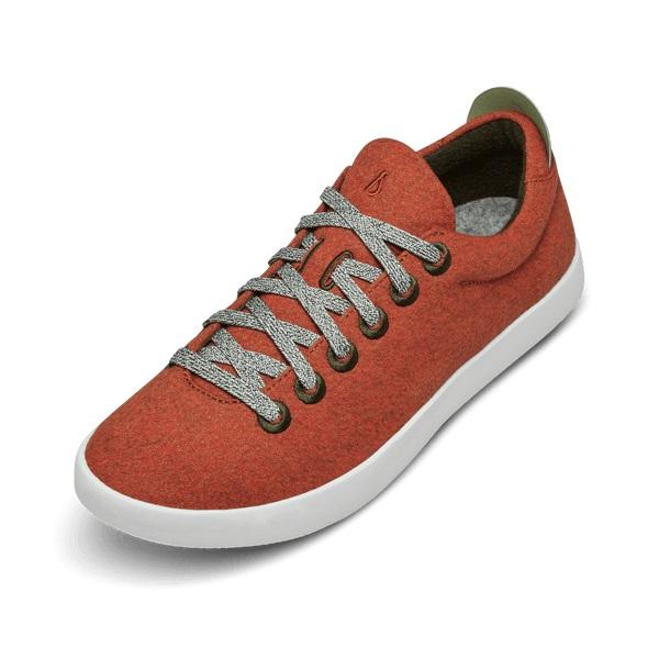 Red / Orange Allbirds Wool Pipers Women\'s Sneakers | IN1440FD