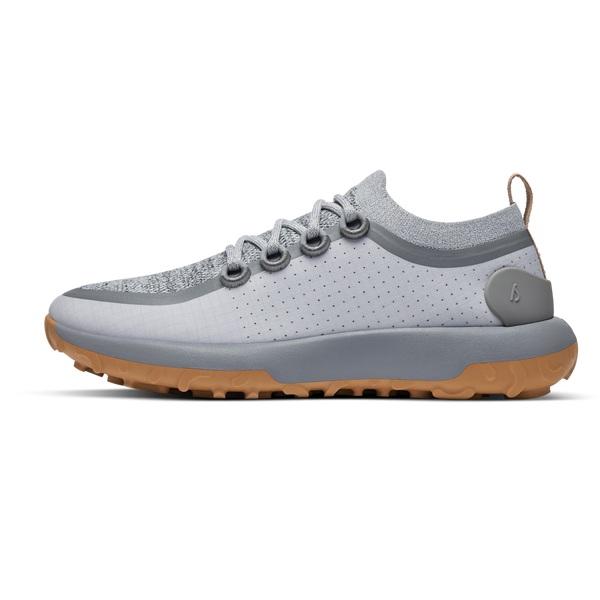 Silver Allbirds Trail Runner SWT Men's Hiking Shoes | IN1211OK