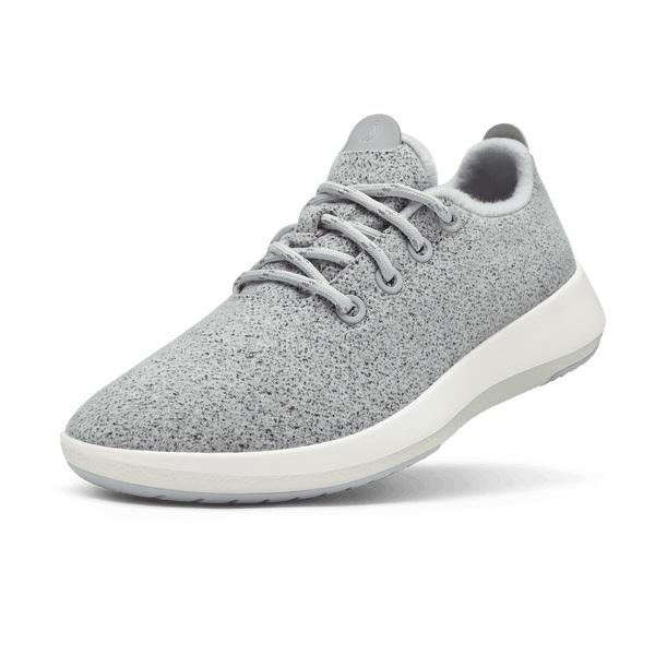 Silver Allbirds Wool Mizzles Men\'s Sneakers | IN1049GS